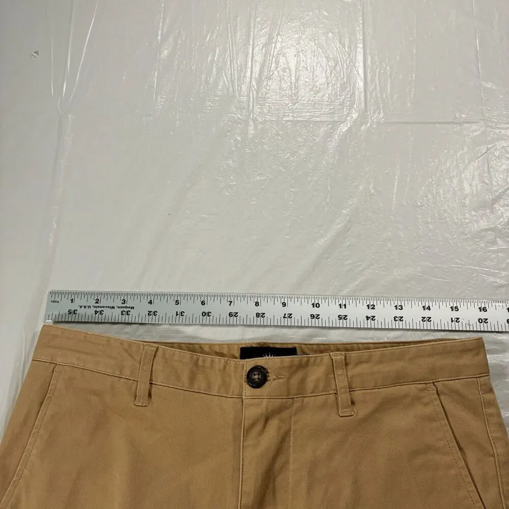 UNDER 510 Khaki Chino Pants Size 30x26 (32x26) Cotton Lycra Stretch Fit Men's
